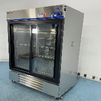 Fisherbrand Isotemp Glass Double Door Refrigerator image 1